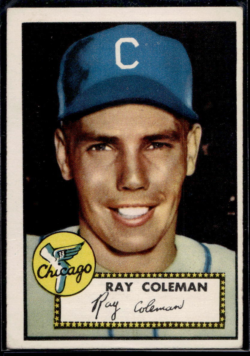 1952 Topps #211 Ray Coleman - EX
