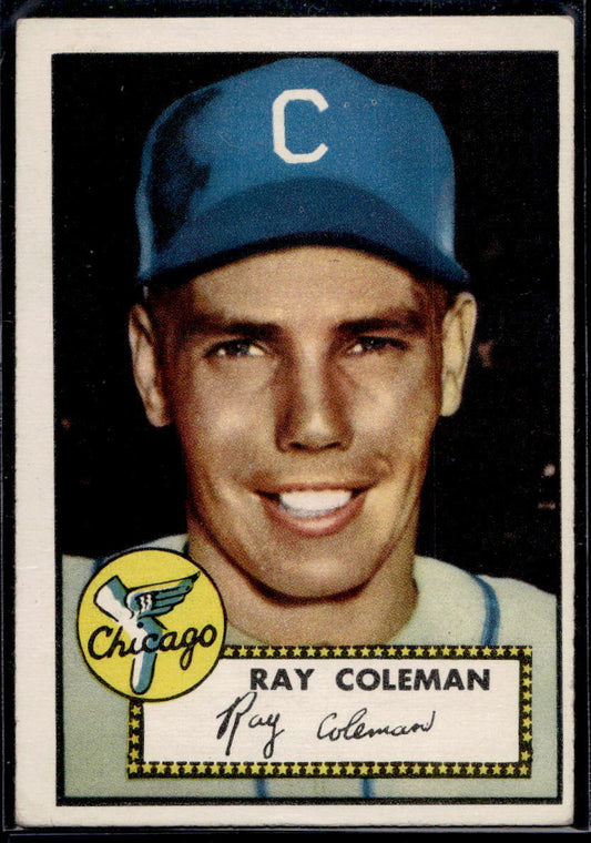 1952 Topps #211 Ray Coleman - EX