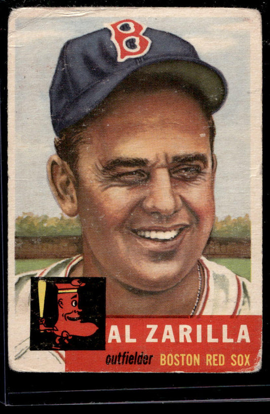 1953 Topps #181 Al Zarilla - GOOD