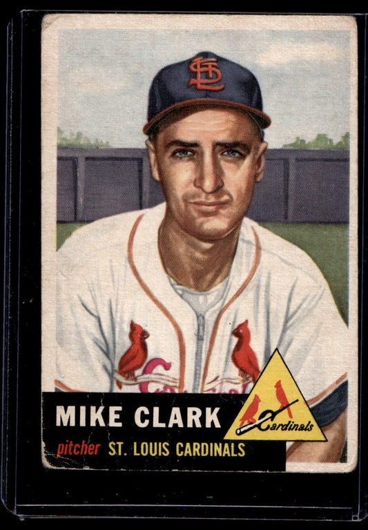 1953 Topps #193 Mike Clark RC - GOOD