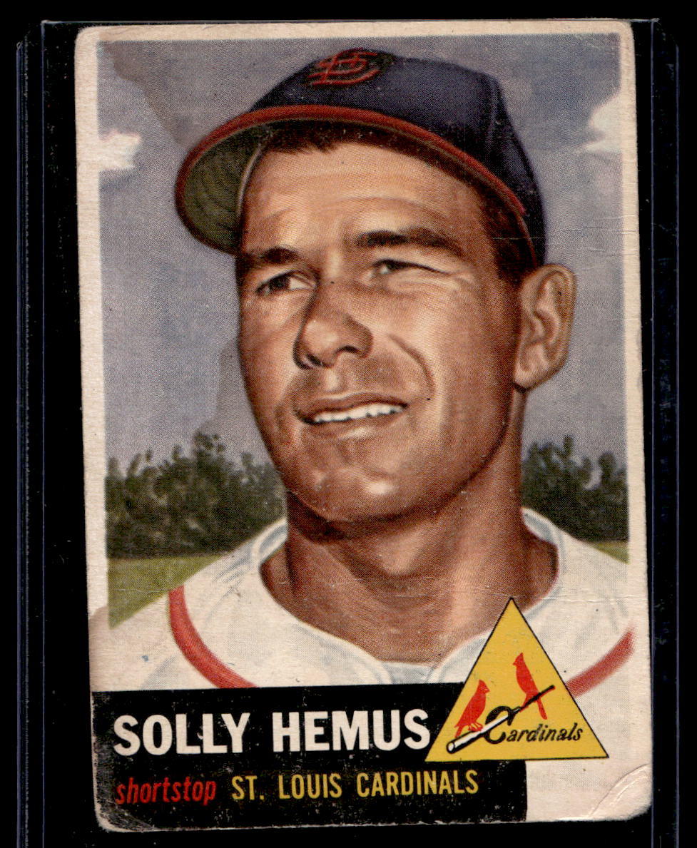 1953 Topps #231 Solly Hemus DP - GOOD