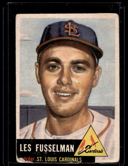 1953 Topps #218 Les Fusselman - VG