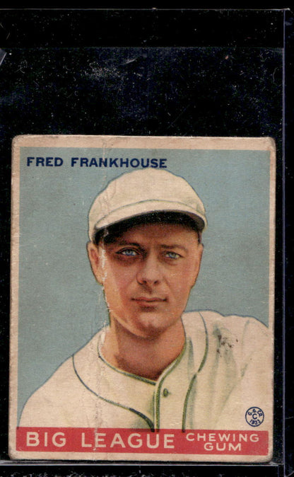 1933 Goudey #131 Fred Frankhouse RC - FAIR
