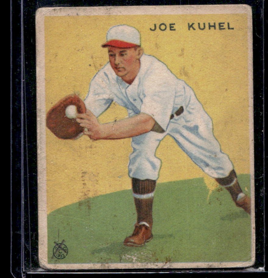 1933 Goudey #108 Joe Kuhel RC - FAIR