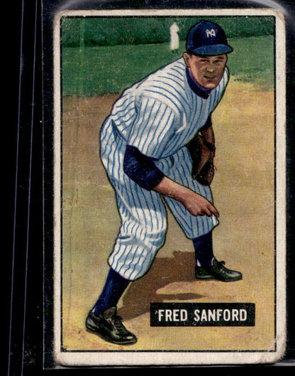 1951 Bowman #145 Fred Sanford - VG