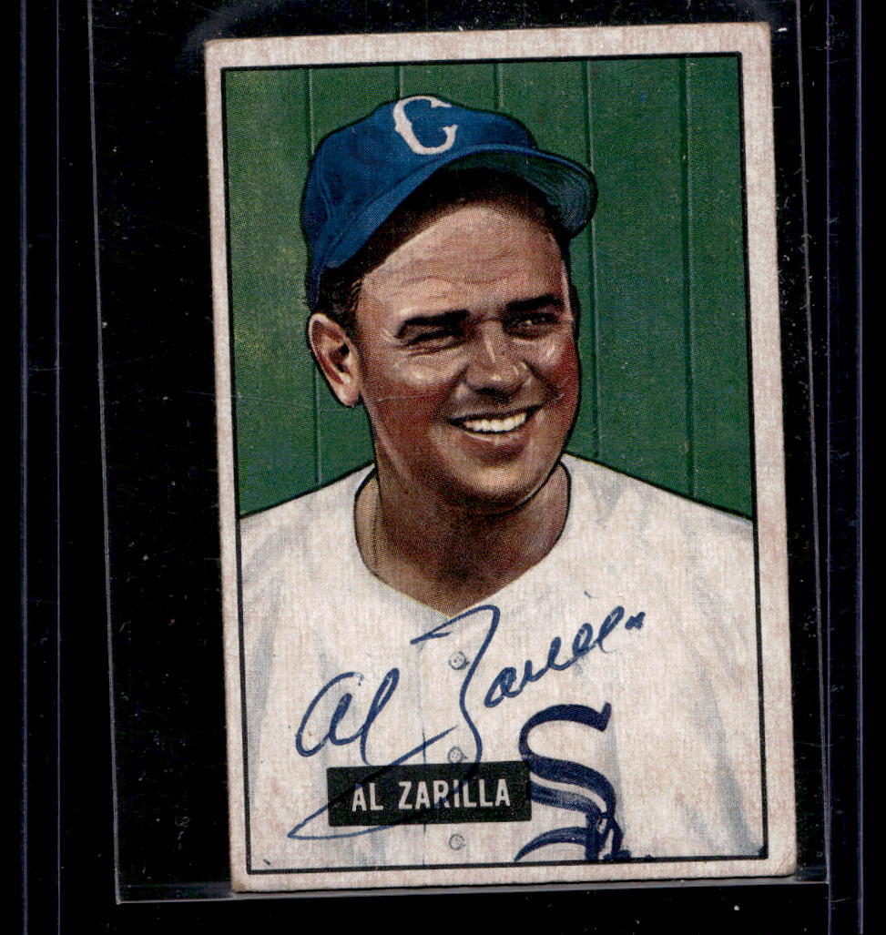 1951 Bowman #35 Al Zarilla - VG