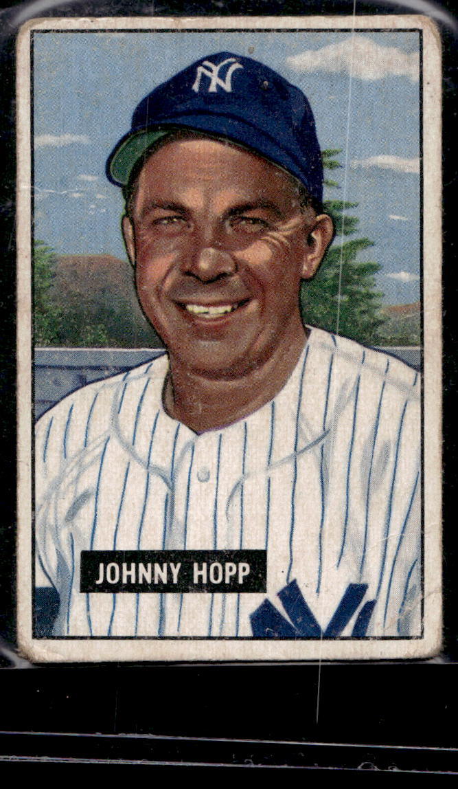 1951 Bowman #146 Johnny Hopp - GOOD