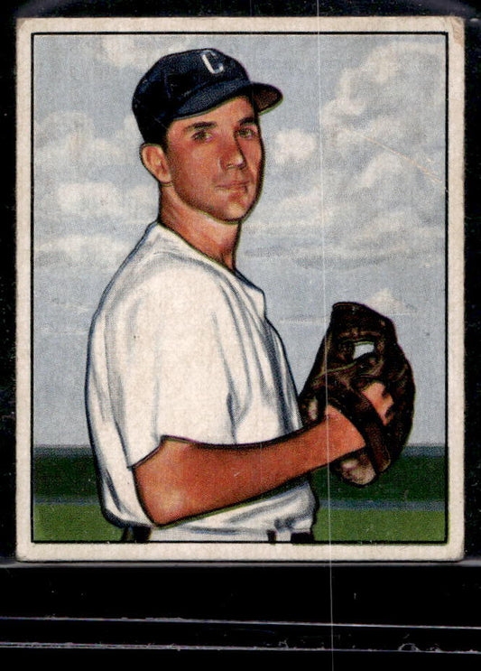 1950 Bowman #38 Bill Wight RC - VG