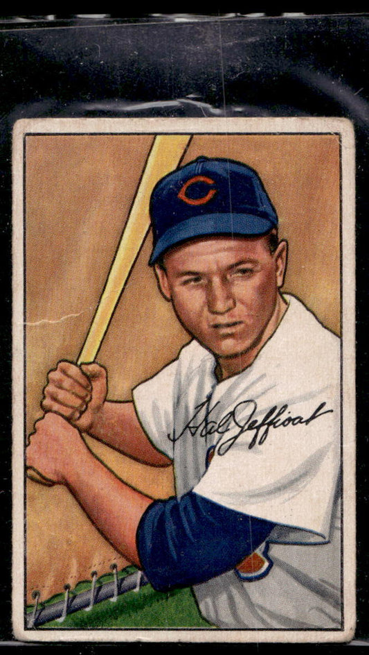1952 Bowman #104 Hal Jeffcoat - VG