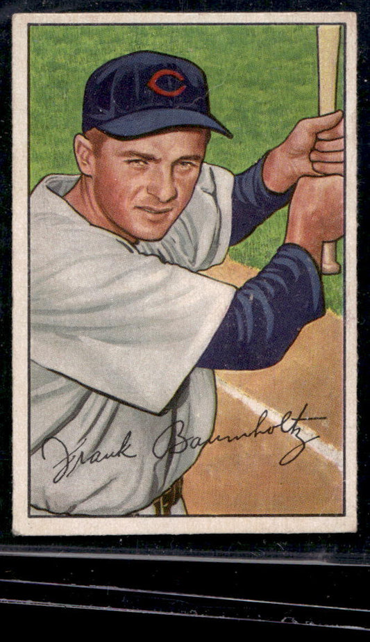 1952 Bowman #195 Frank Baumholtz - VG-EX