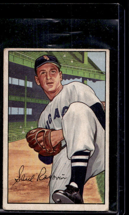 1952 Bowman #165 Saul Rogovin RC - VG-EX