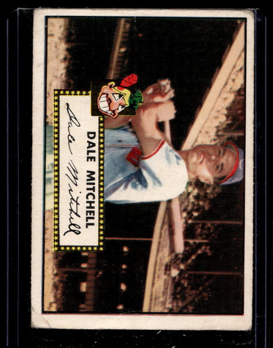 1952 Topps #92 Dale Mitchell - GOOD