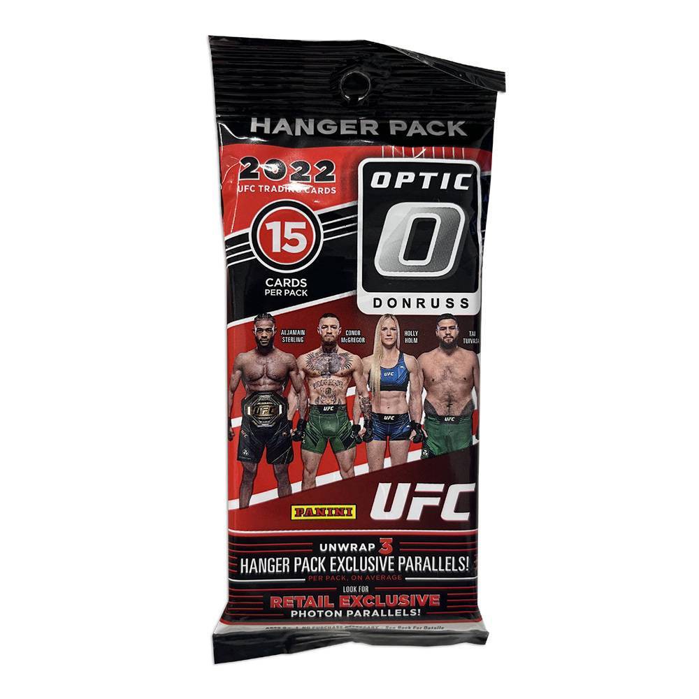 2022 Panini UFC Donruss Optic Trading Card Hanger Pack