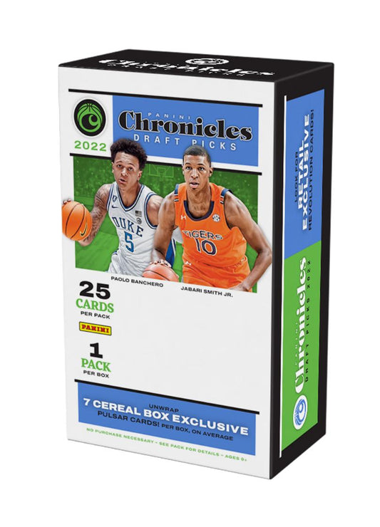 2022 Chronicles Draft Picks Basketball 1 Pack/Box