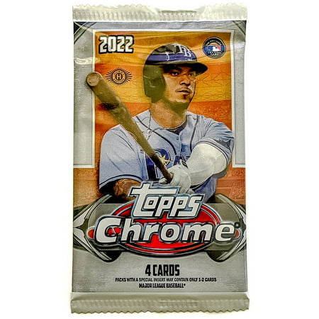 2022 Topps Chrome Baseball Hobby Pack | 4 Cards