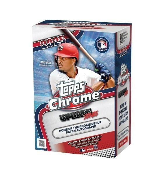 2025 Topps CHROME UPDATE BLASTER 40 BOX CASE