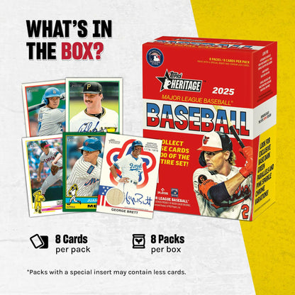 2025 Topps Heritage Baseball - Value Box