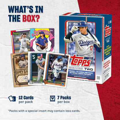 2025 Topps Baseball Series 2 - Factory Sealed - Value Box