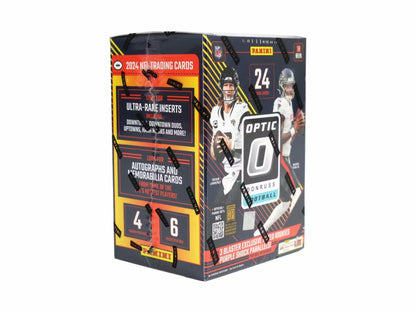 2024 Panini Donruss Optic Football Trading Card Blaster Box (Purple Shock Parallels)