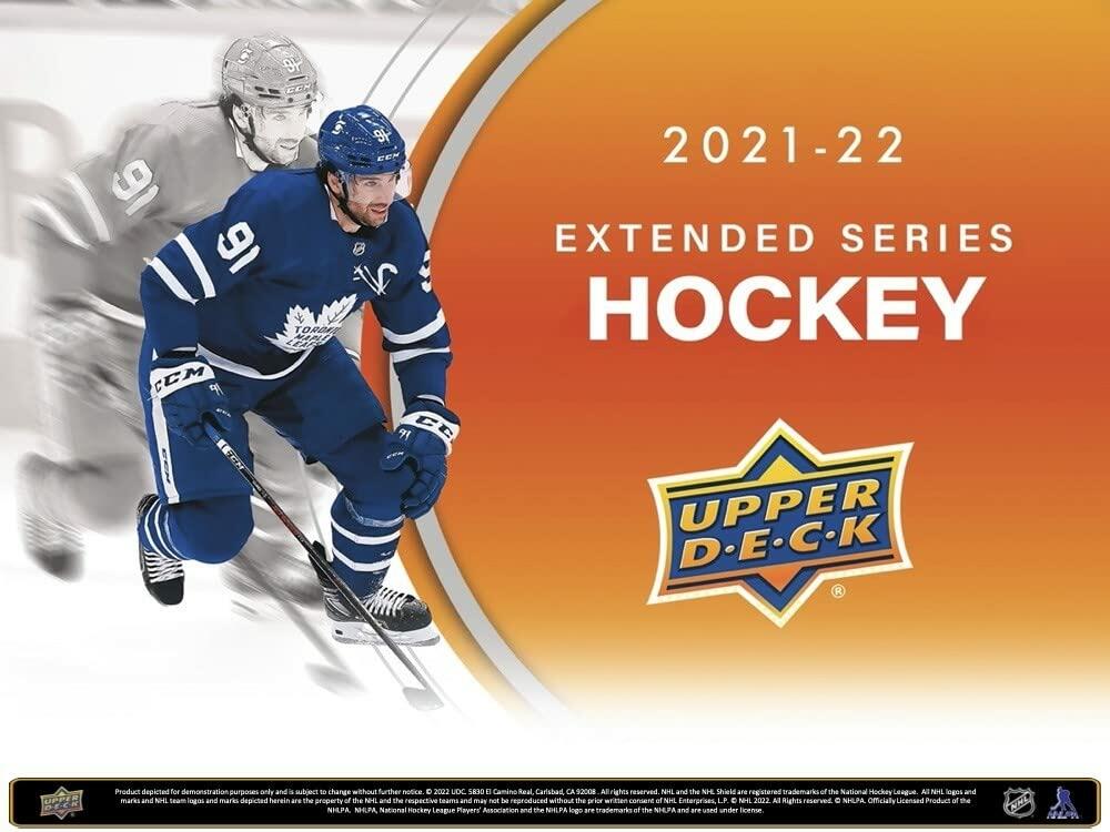 2021-22 Upper Deck Extended Series Hockey Hobby 12-Box Case