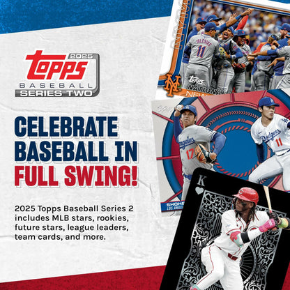 2025 Topps Baseball Series 2 - Factory Sealed - Mega Box