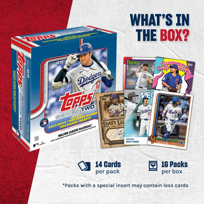 2025 Topps Baseball Series 2 - Factory Sealed - Mega Box