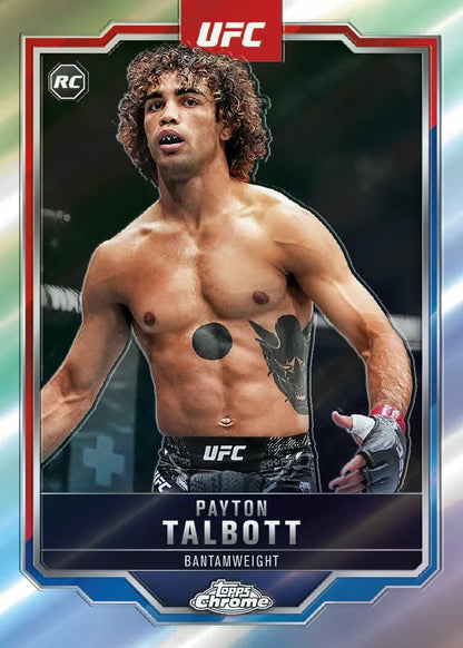 New 2025 Topps Chrome UFC MMA Hobby Box Trading Cards Guarantees 2 Autograph