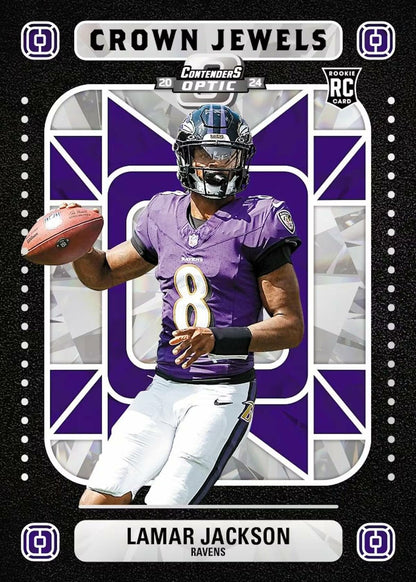 2024 Panini Contenders Optic Football Hobby Trading Card Box (Two Autographs Per Box)