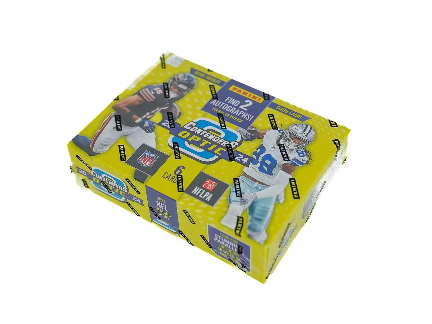2024 Panini Contenders Optic Football Hobby Trading Card Box (Two Autographs Per Box)