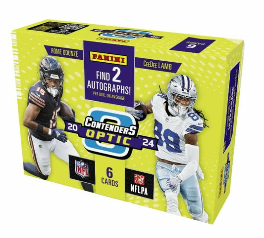 2024 Panini Contenders Optic Football Hobby Box (6 Cards/Box)