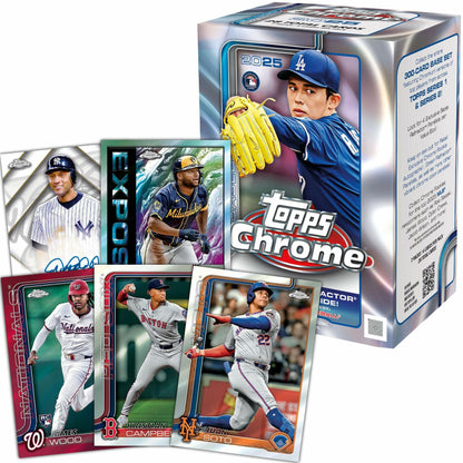 Topps 2025 Chrome Baseball BLASTER BOX