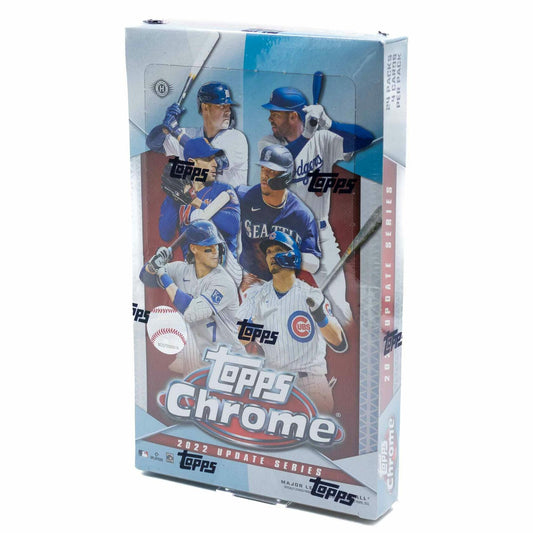 2022 Topps Chrome Update Series Baseball Hobby Box (24 Packs/4 Cards)