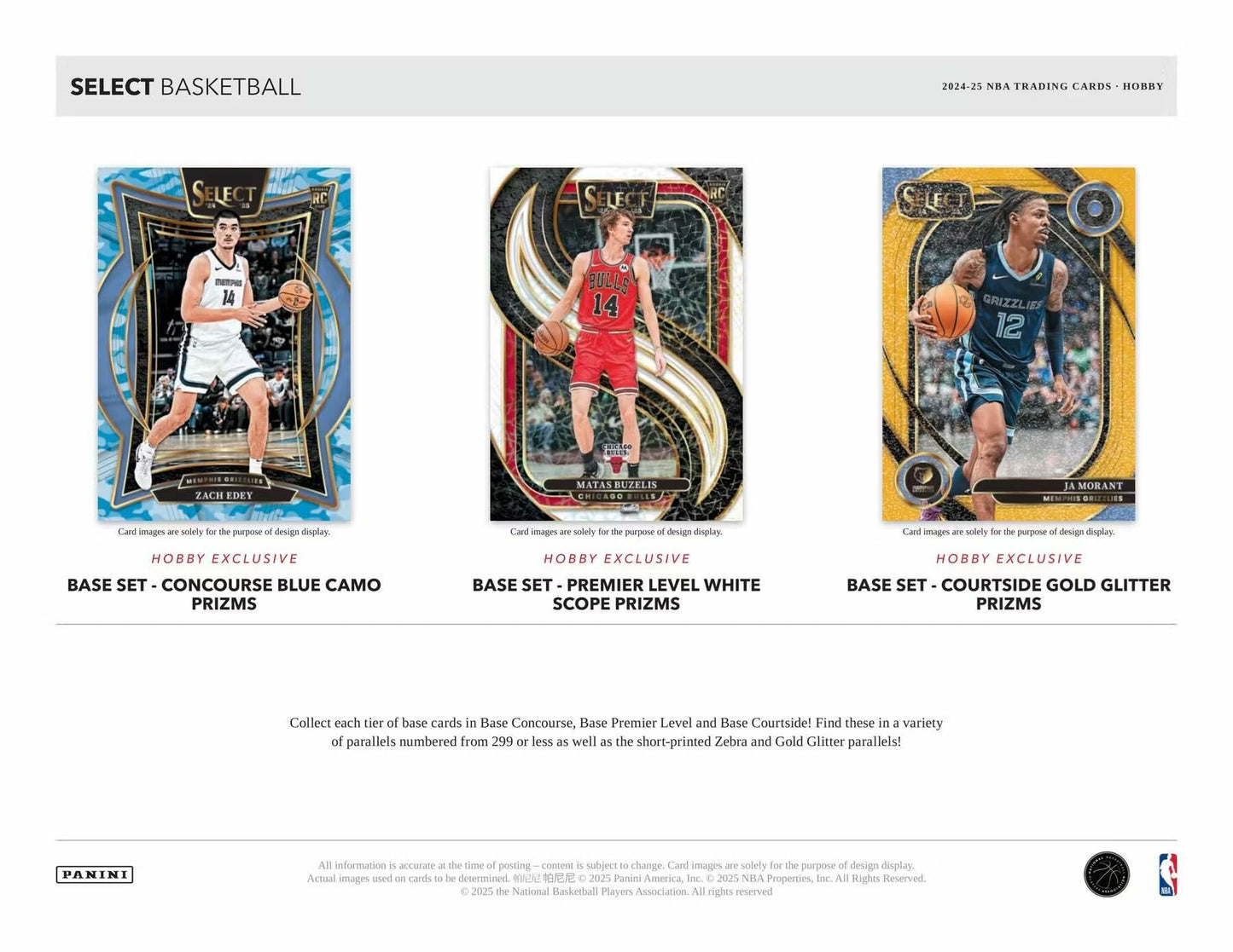 2024-25 Panini Select Basketball Hobby Box