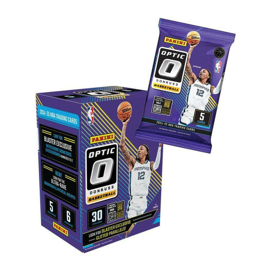 2024-25 Panini NBA Optic Donruss Basketball Trading Card Blaster Box
