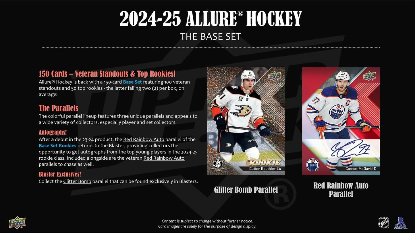 Upper Deck Allure Hockey 2024-2025 Blaster Box