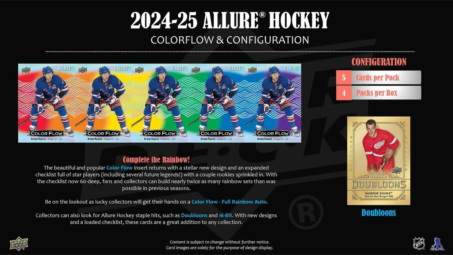 Upper Deck Allure Hockey 2024-2025 Blaster Box