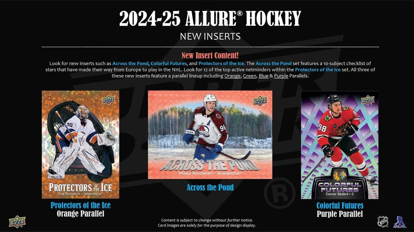Upper Deck Allure Hockey 2024-2025 Blaster Box