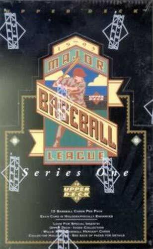 1993 Upper Deck Series 1 Baseball Retail Box