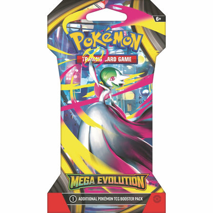 Pokemon TCG: Mega Evolution Sleeved Booster Pack - 10 Cards