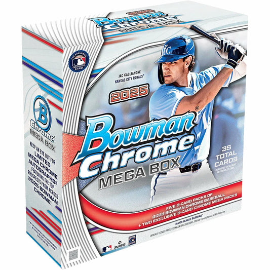 2025 Bowman Chrome Baseball - Factory Sealed - Mega Box
