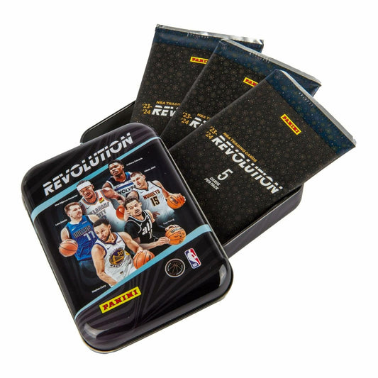 2023-24 Panini Revolution Basketball Trading Cards Tin