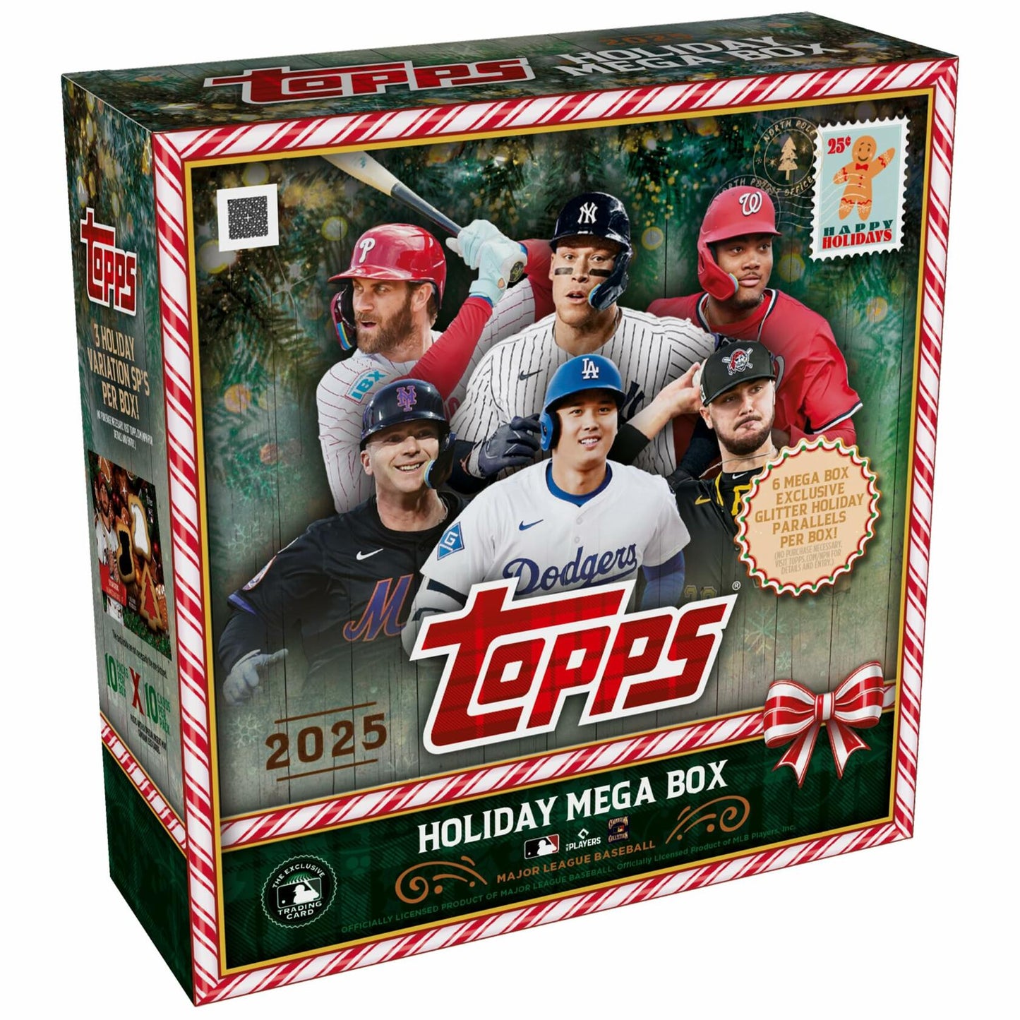 2025 Topps Holiday Baseball - Factory Sealed - Mega Box