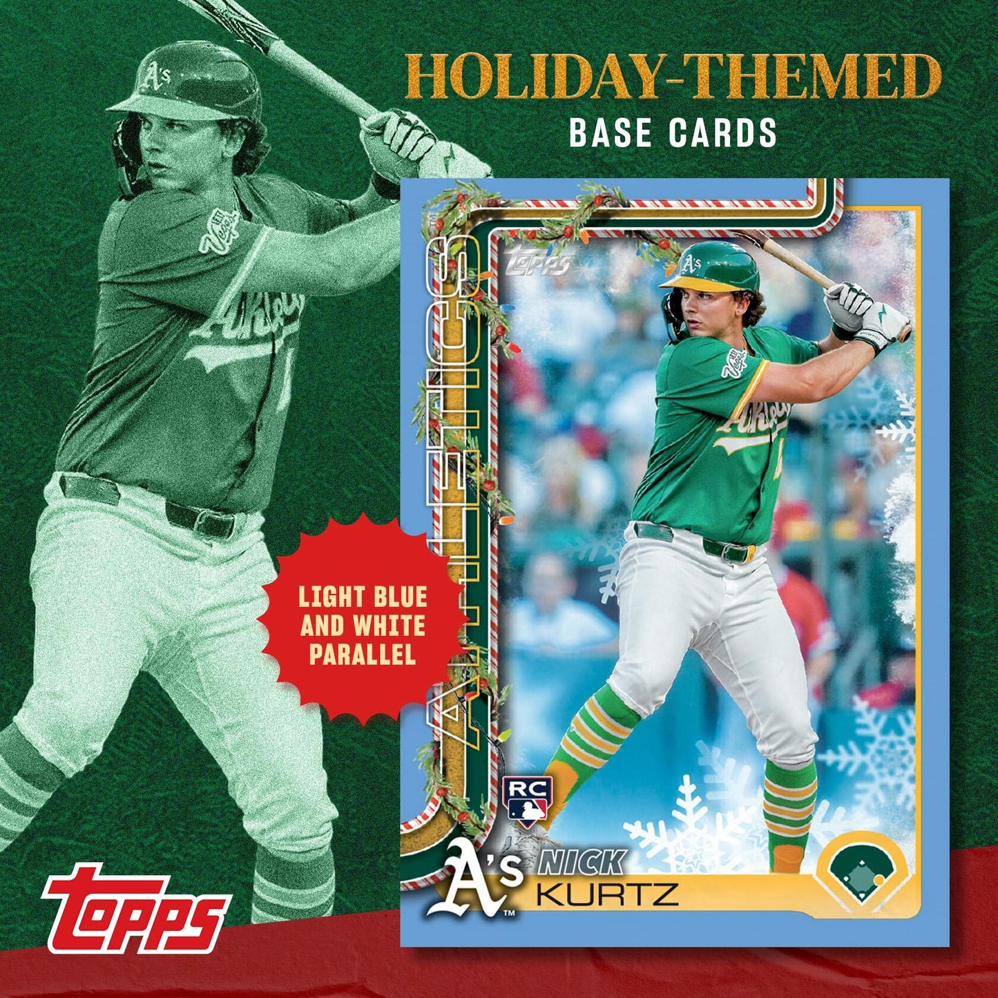 2025 Topps Holiday Baseball - Factory Sealed - Mega Box