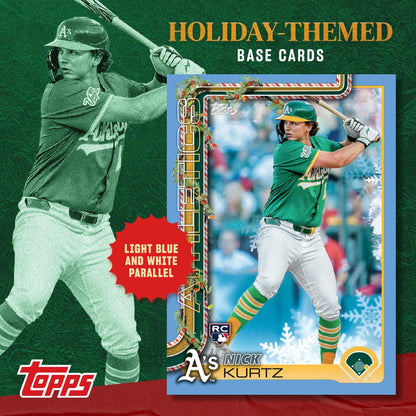 2025 Topps Holiday Baseball - Factory Sealed - Mega Box