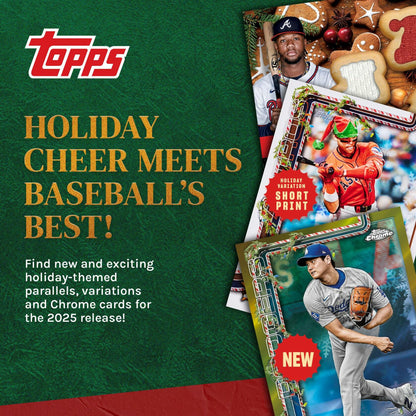 2025 Topps Holiday Baseball - Factory Sealed - Mega Box