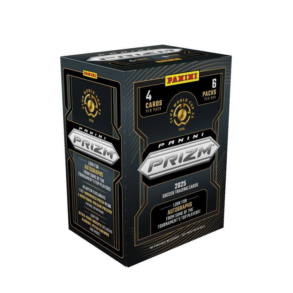2025 Panini FIFA Prizm Soccer Trading Card Blaster Box