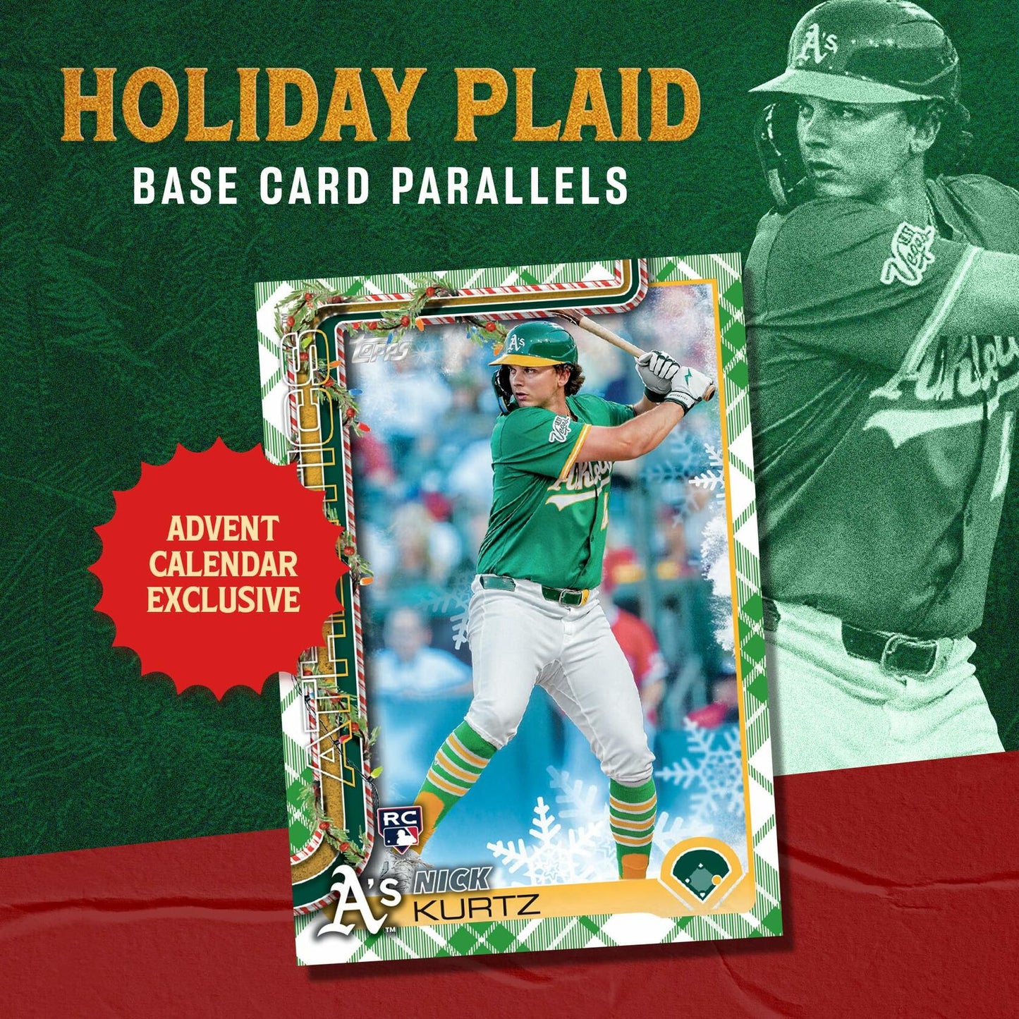 2025 Topps Holiday Baseball - Factory Sealed - Advent Calendar