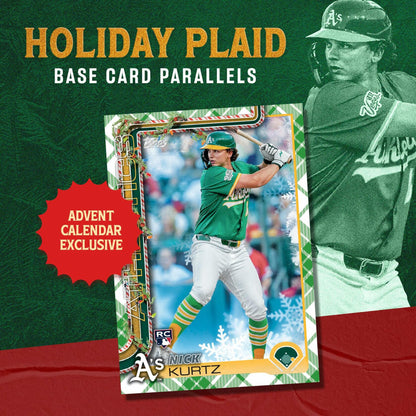 2025 Topps Holiday Baseball - Factory Sealed - Advent Calendar