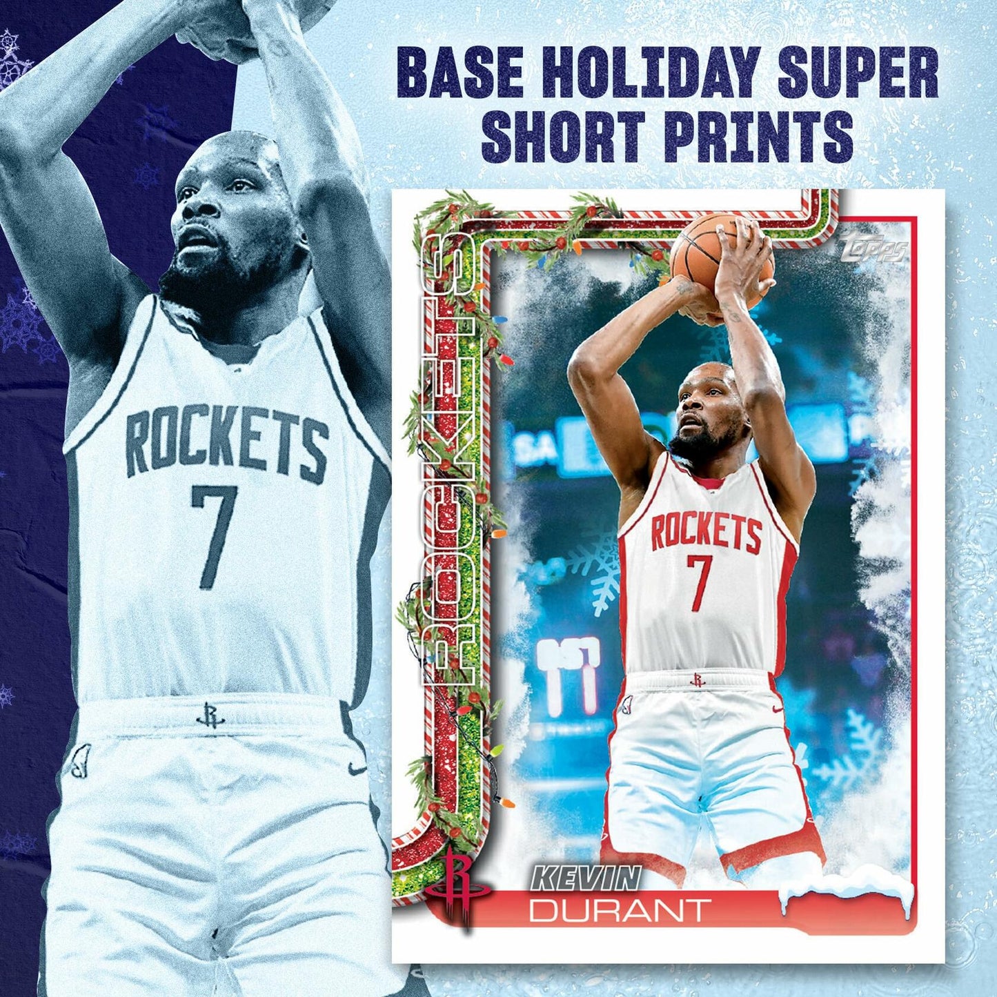 2025 Topps Holiday Basketball - Factory Sealed - Mega Box