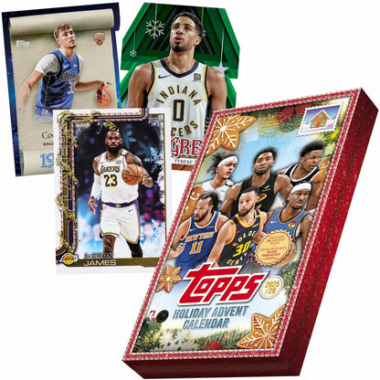 2025 Topps Holiday Basketball - Factory Sealed - Advent Calendar